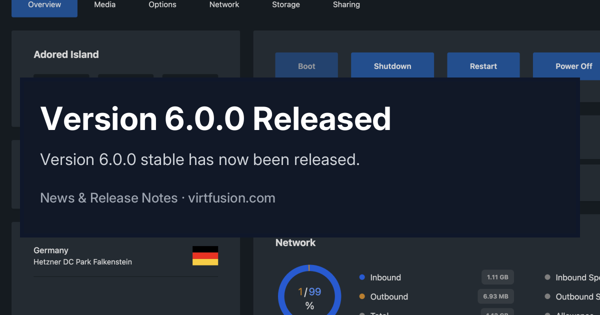 Version 6.0.0 Released