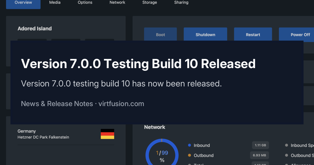 Version 7.0.0 Testing Build 10 Released